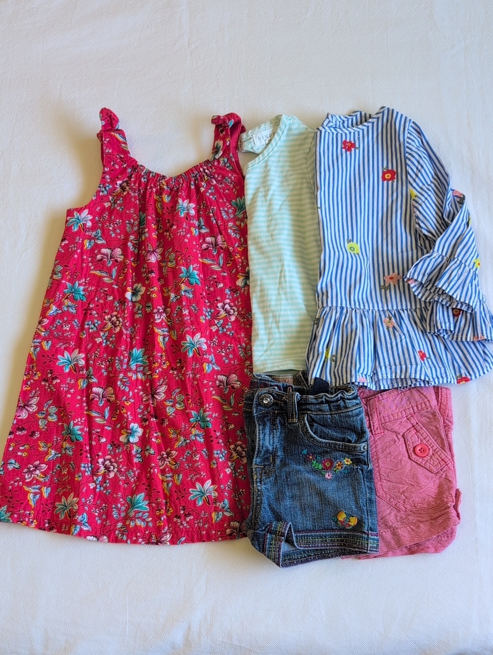 Toddler Girls Summer Outfit Lot 5pc Size 4T Baby Gap Joe Fresh Children's Place